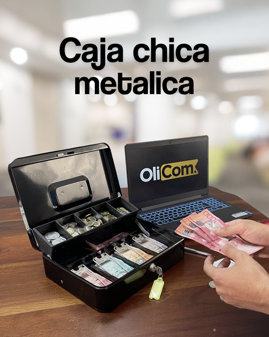 Caja Chica Metálica con Llave