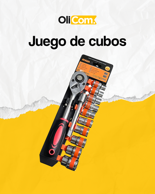 Juego de cubos 12 en 1