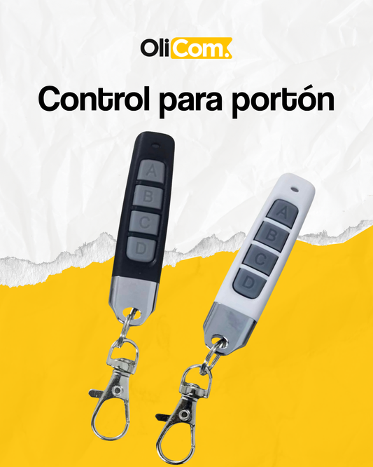 Control universal para portón (433 MHz)